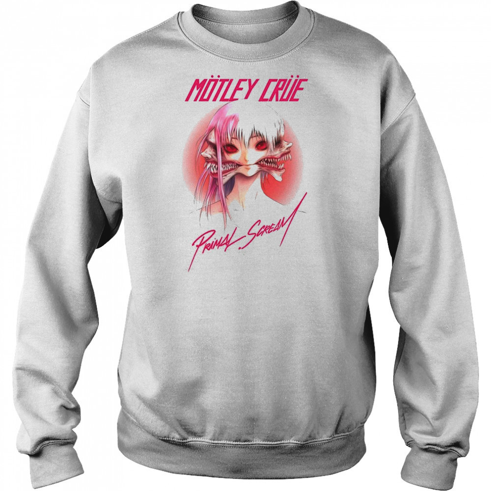 Motley Crue Primal Scream By Brando Chiesa Rockabilia Exclusive shirt Sweatshirt