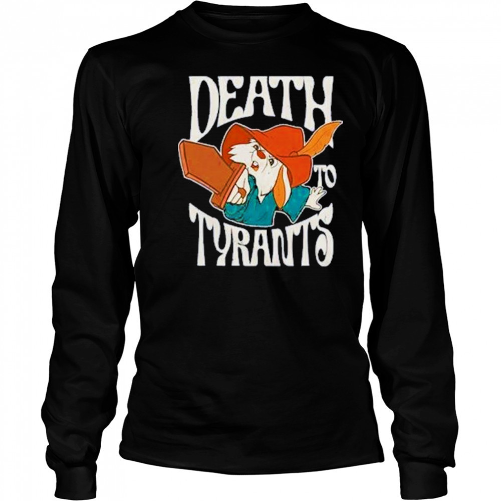 Skippy Rabbit Death To Tyrants Shirt Long Sleeved