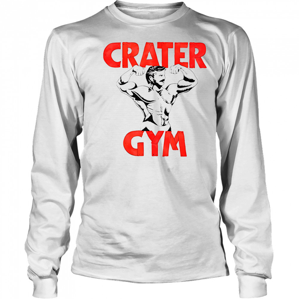Crater gym shirt Long Sleeved