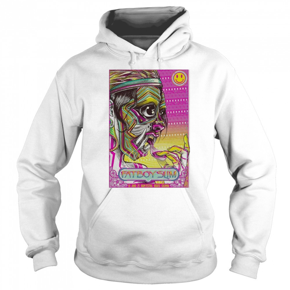 Fatboy Slim Jun 1 2025 Bogotá Colombia Poster shirt Hoodie