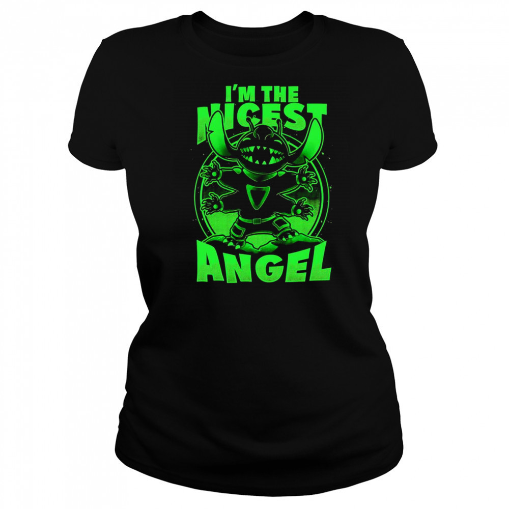 I’m the nicest angel Stitch shirt Women's T-shirt