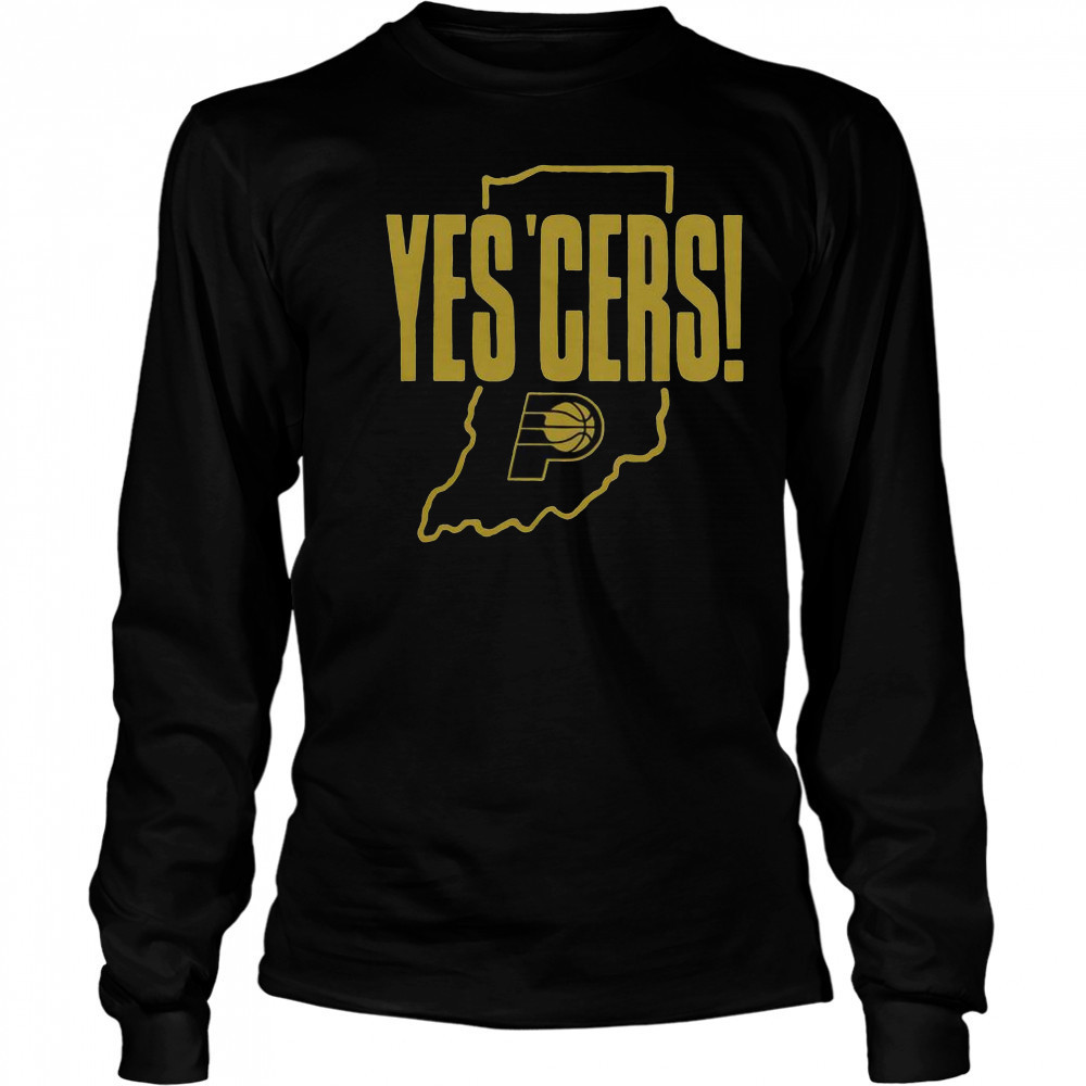 Indiana Pacers Yes ‘Cers T-Shirt Long Sleeved