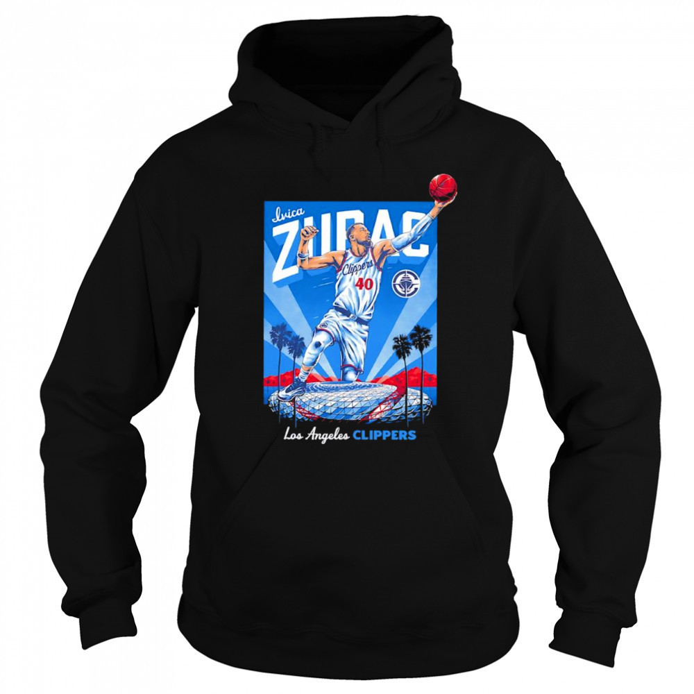 Ivica Zubac Los Angeles Clippers graphic shirt Hoodie