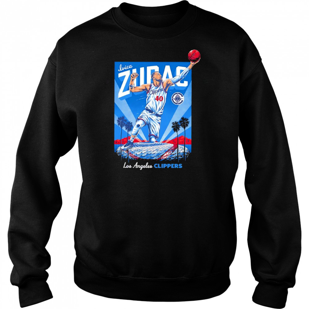 Ivica Zubac Los Angeles Clippers graphic shirt Sweatshirt