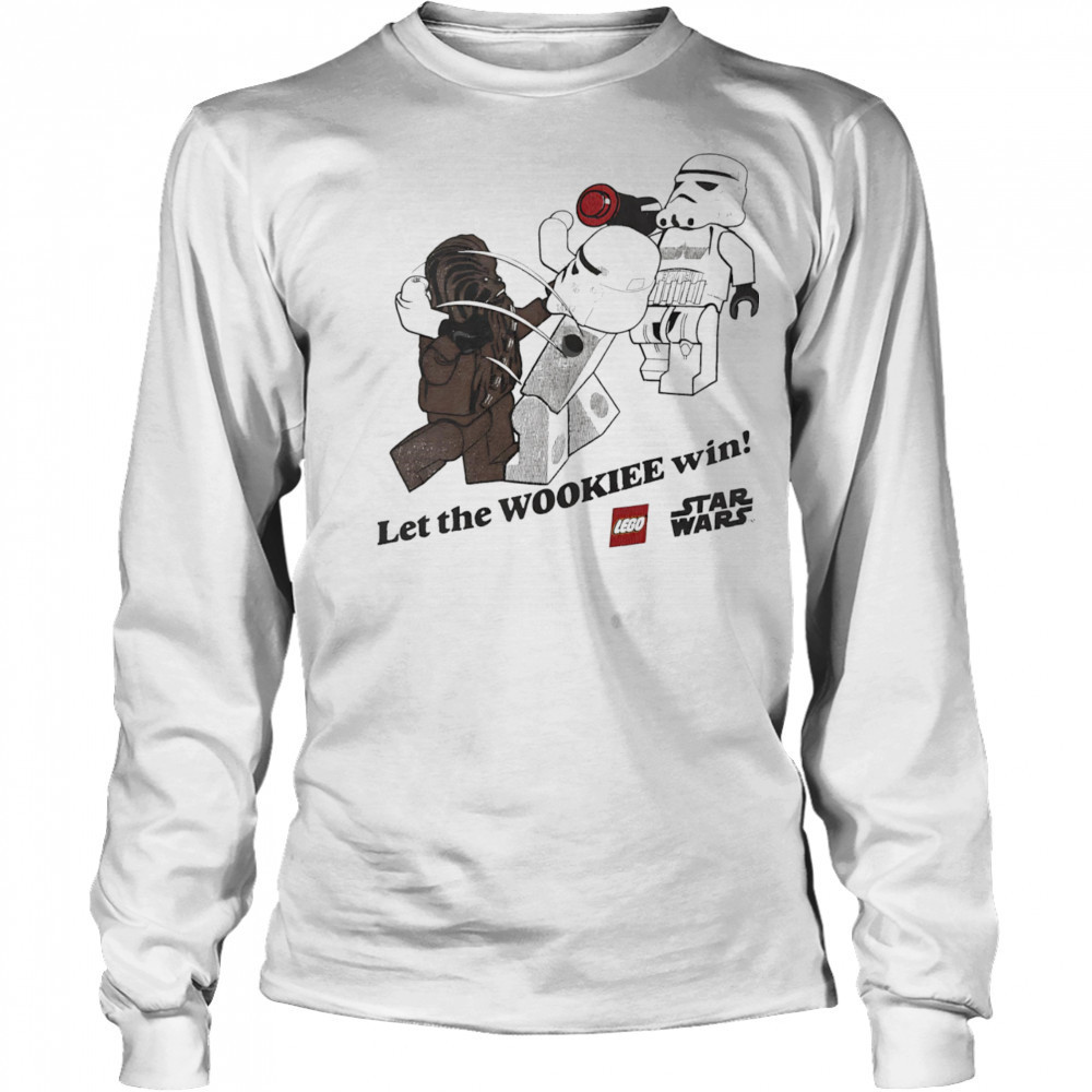 Let the Wookie win Star Wars shirt Long Sleeved