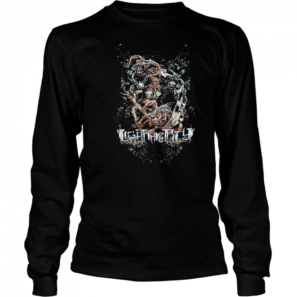 Light This City Beast T-shirt Long Sleeved