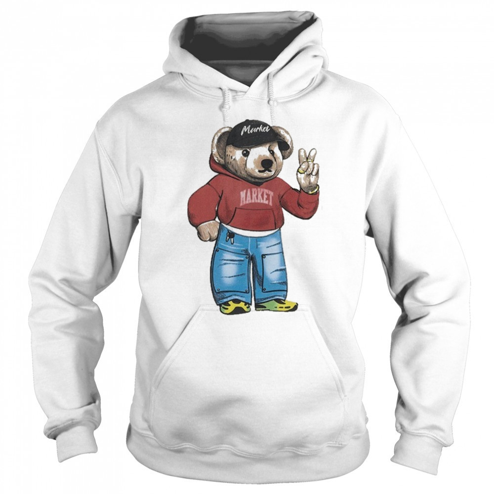 Market Studios Fit Check Bear T-Shirt Hoodie