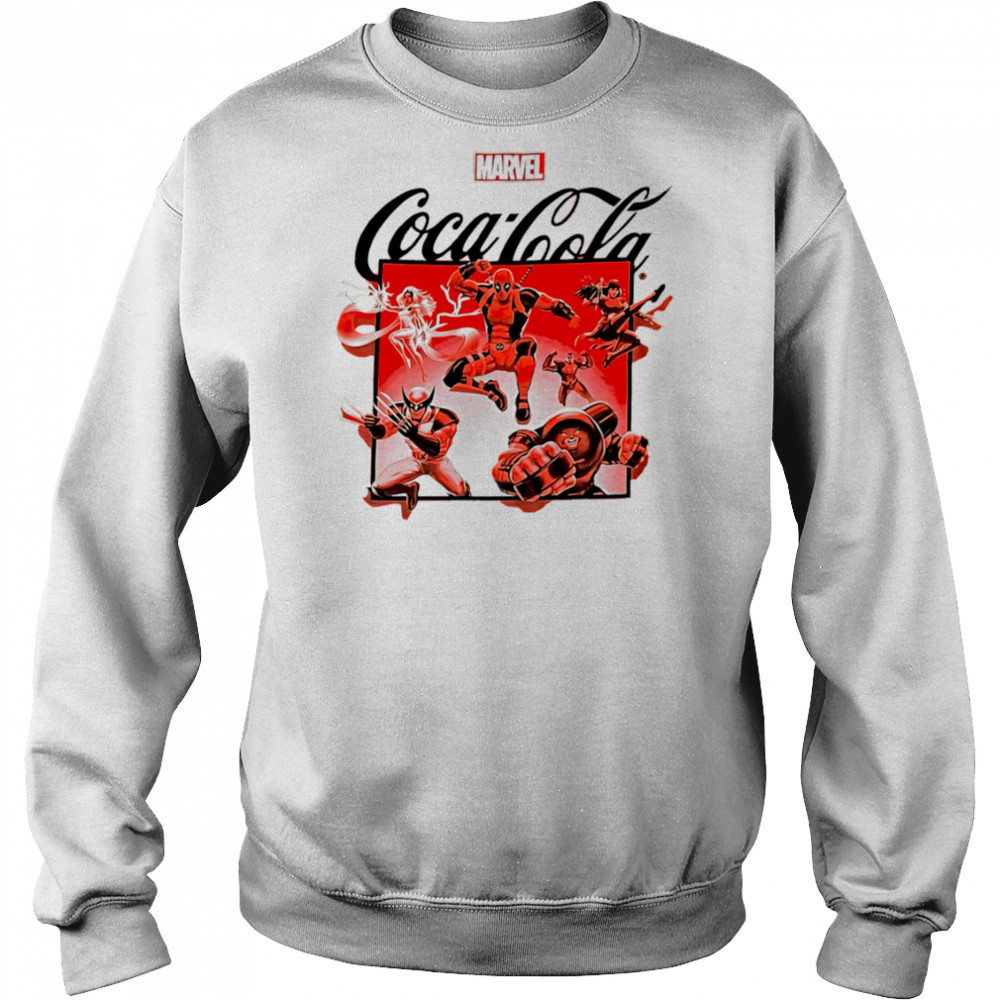 Marvel Coca cola shirt Sweatshirt