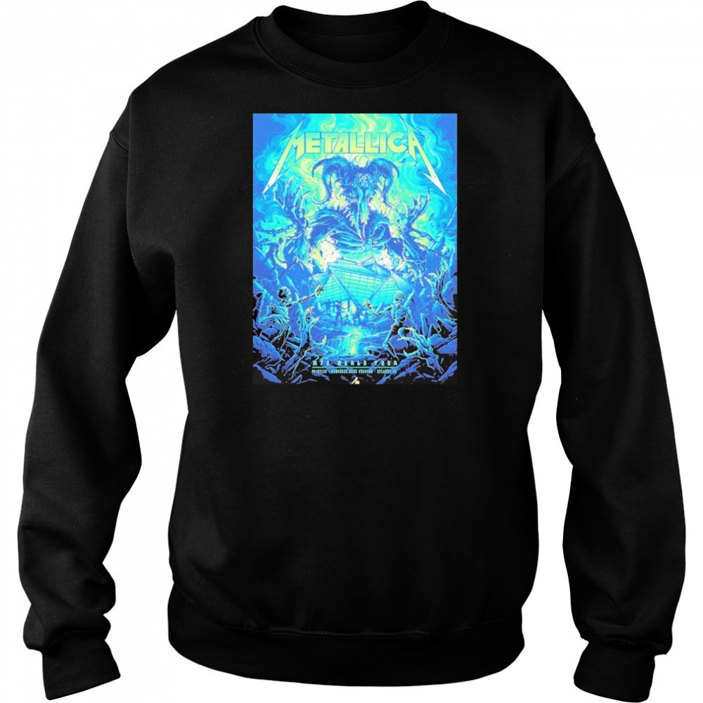 Metallica M72 Atlanta 2025 Mercedes Benz Stadium GA June 3rd North American Tour shirt Sweatshirt