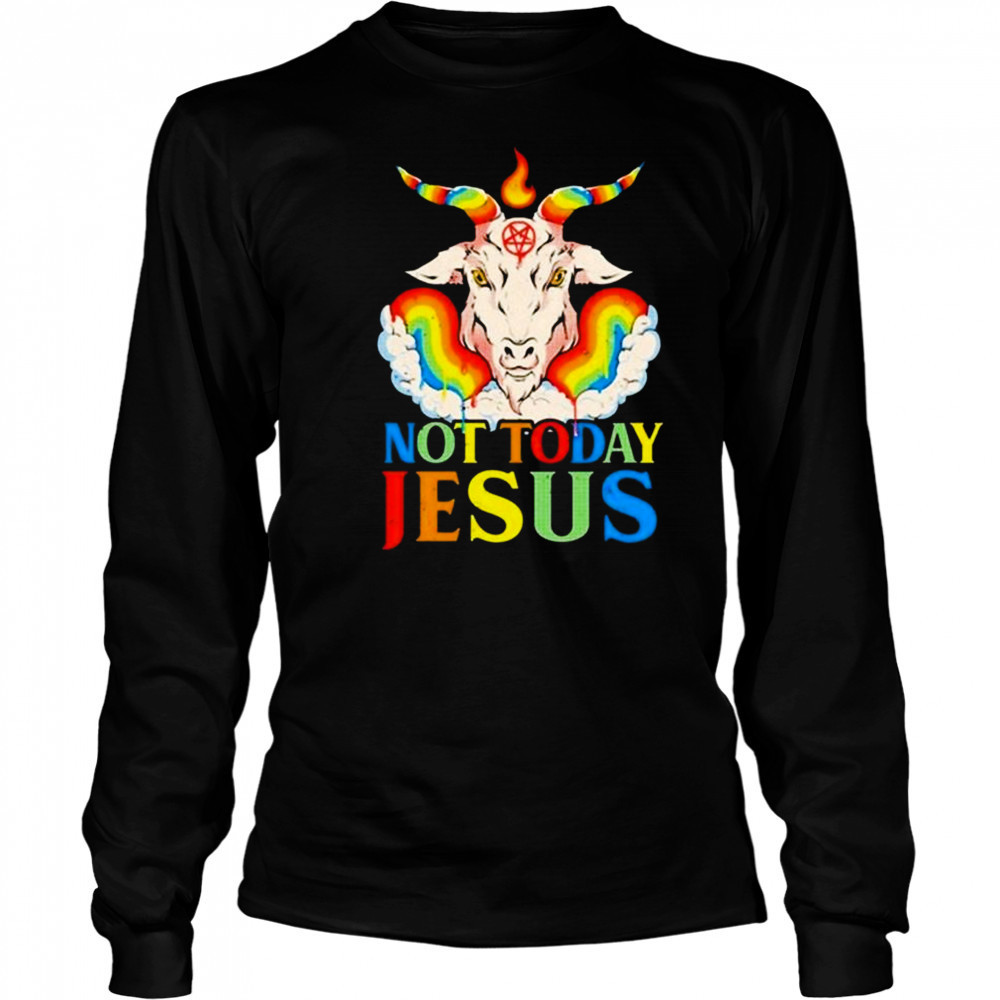 Murder Not Today Jesus Shirt Long Sleeved