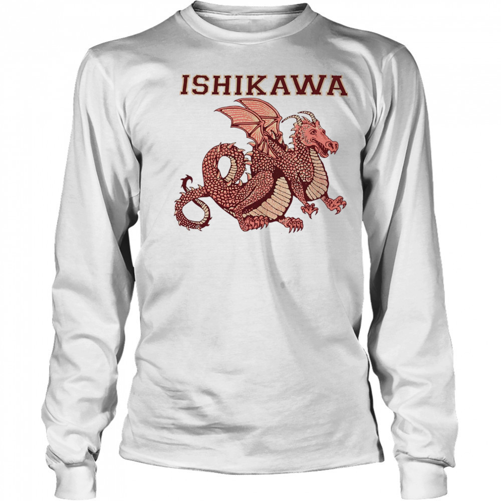 Mystery Ishikawa dragon shirt Long Sleeved