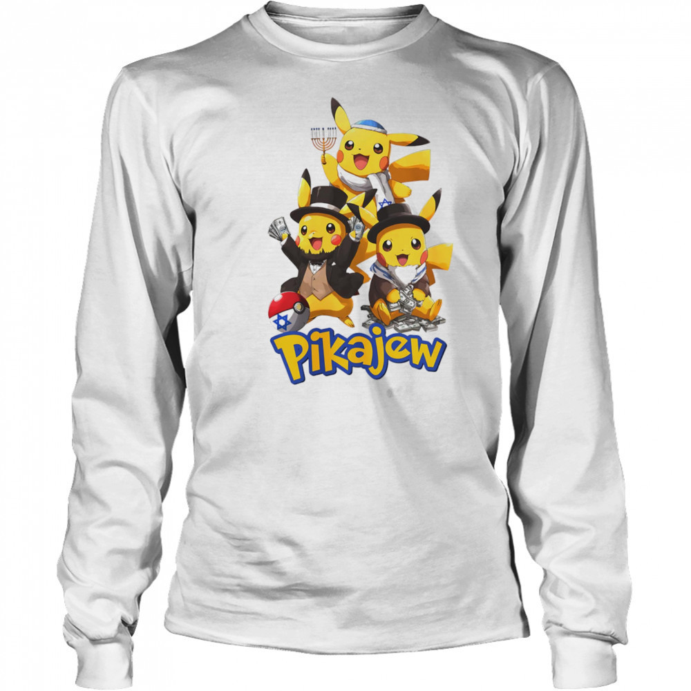 Pikajew Pikachu Pokemon shirt Long Sleeved
