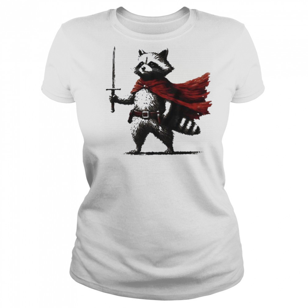 Raccoon knight vintage shirt Women's T-shirt