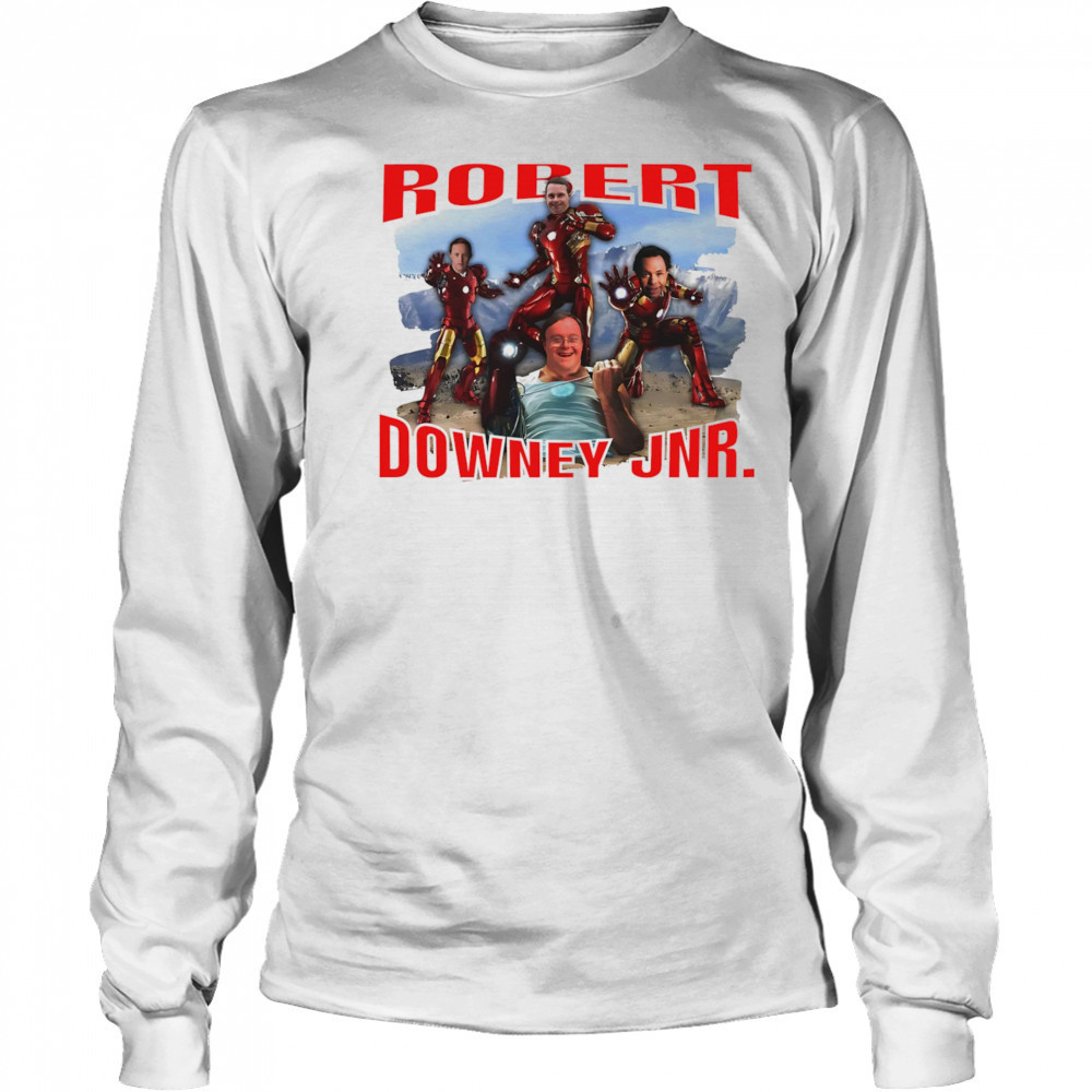 Robert Downey Jnr shrit Long Sleeved
