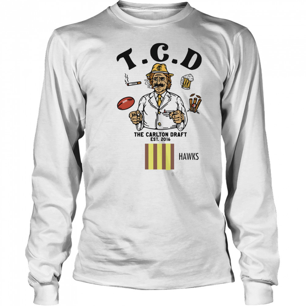 TCD the Carlton Draft shirt Long Sleeved