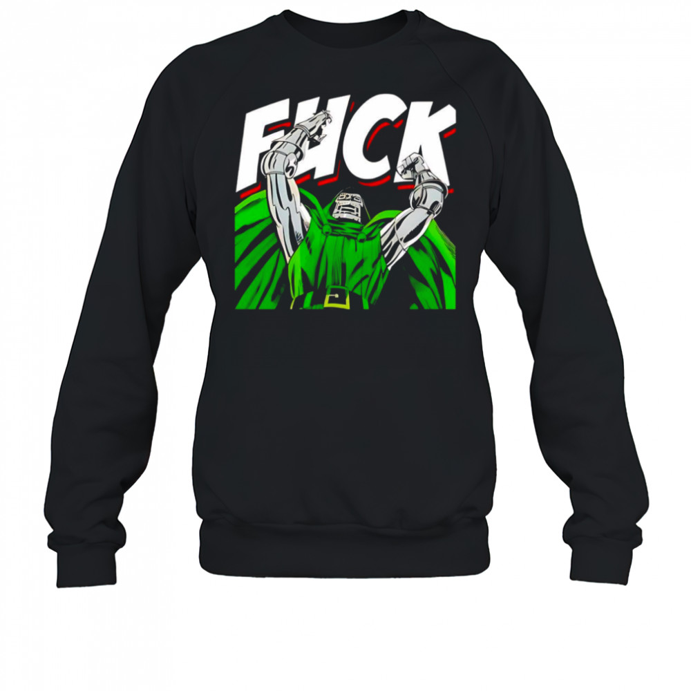 Dr Doom fuck shirt Hoodie