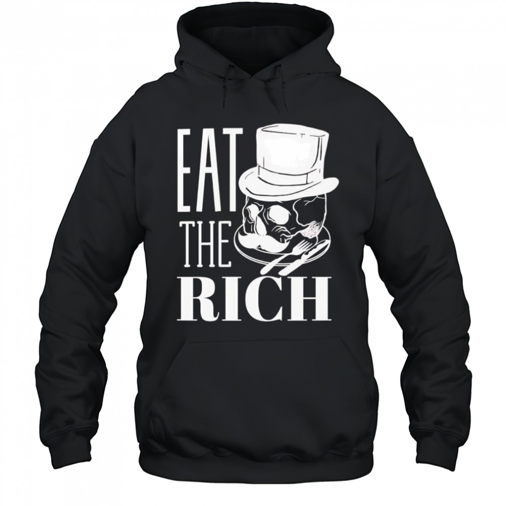 Eat the rich skull shirt Sweatshirt