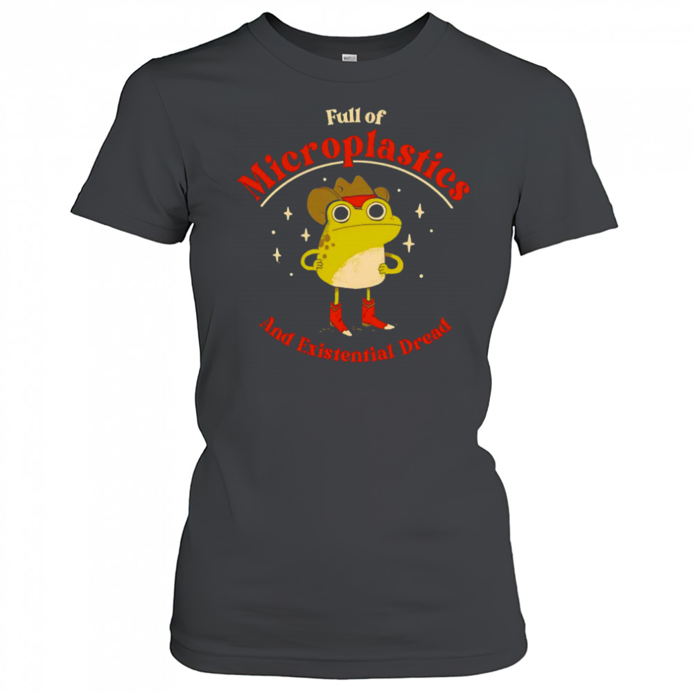 Frog full of Microplastics and existential dread shirt Women's T-shirt