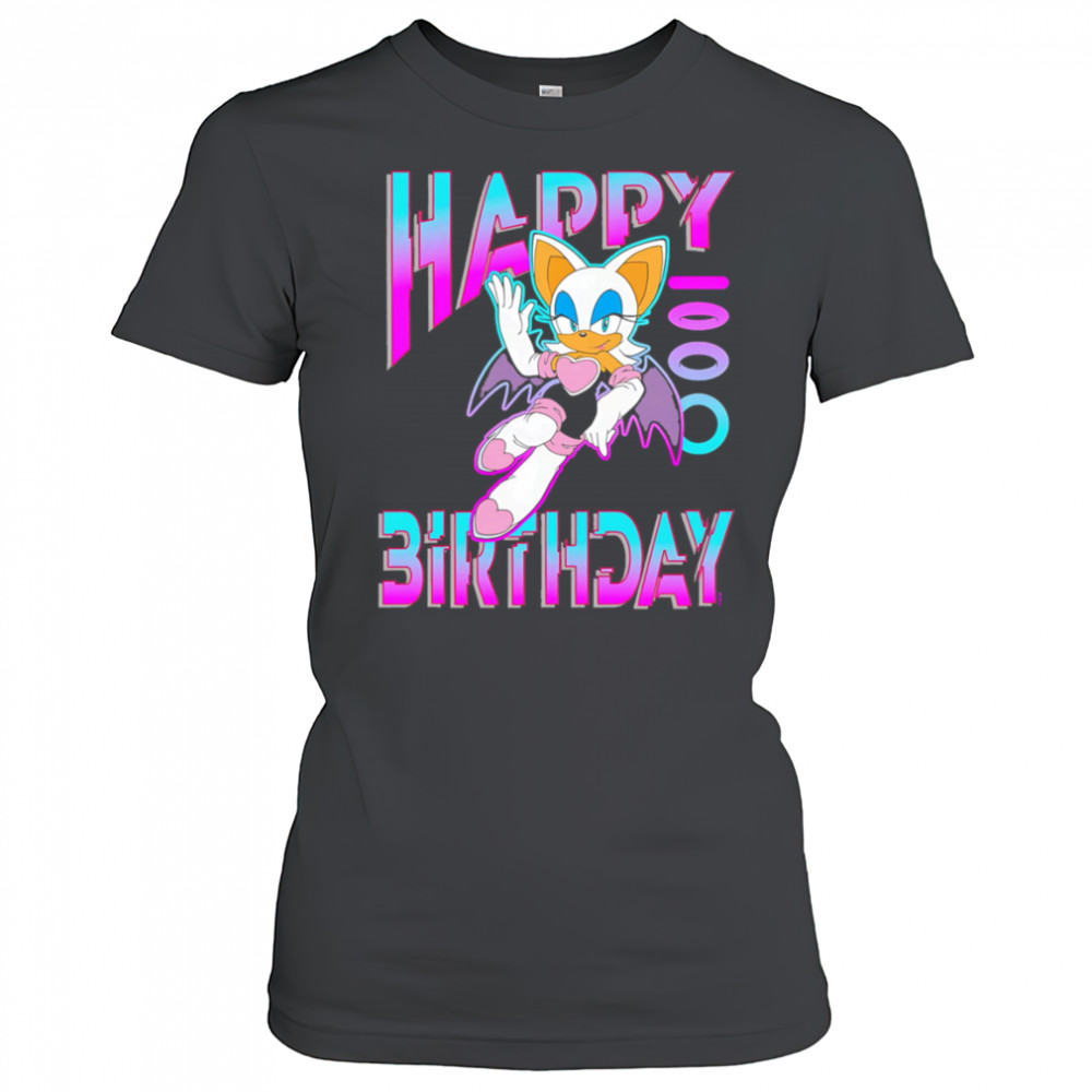 Hedgehog Rouge Happy Birthday shirt Women's T-shirt