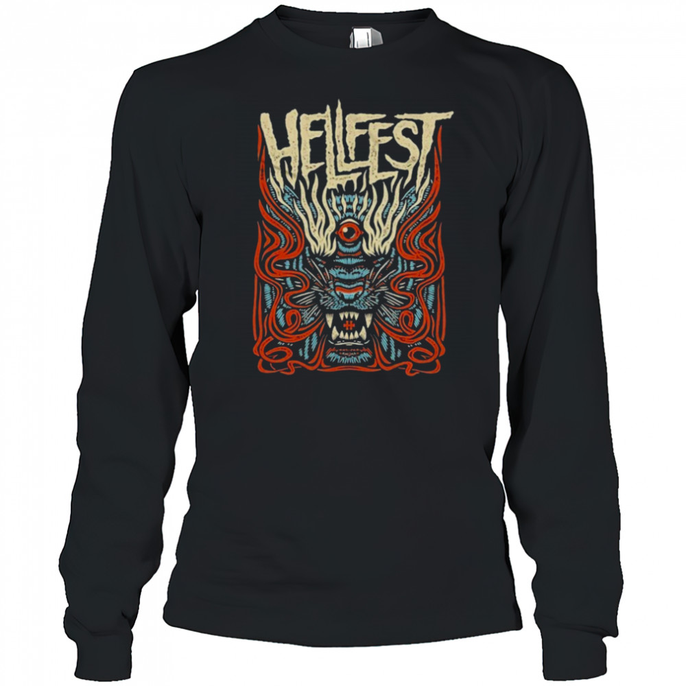 Hellfest Savage Tiger Out Of Bounds On June 19 22 2025 T shirts Long Sleeved