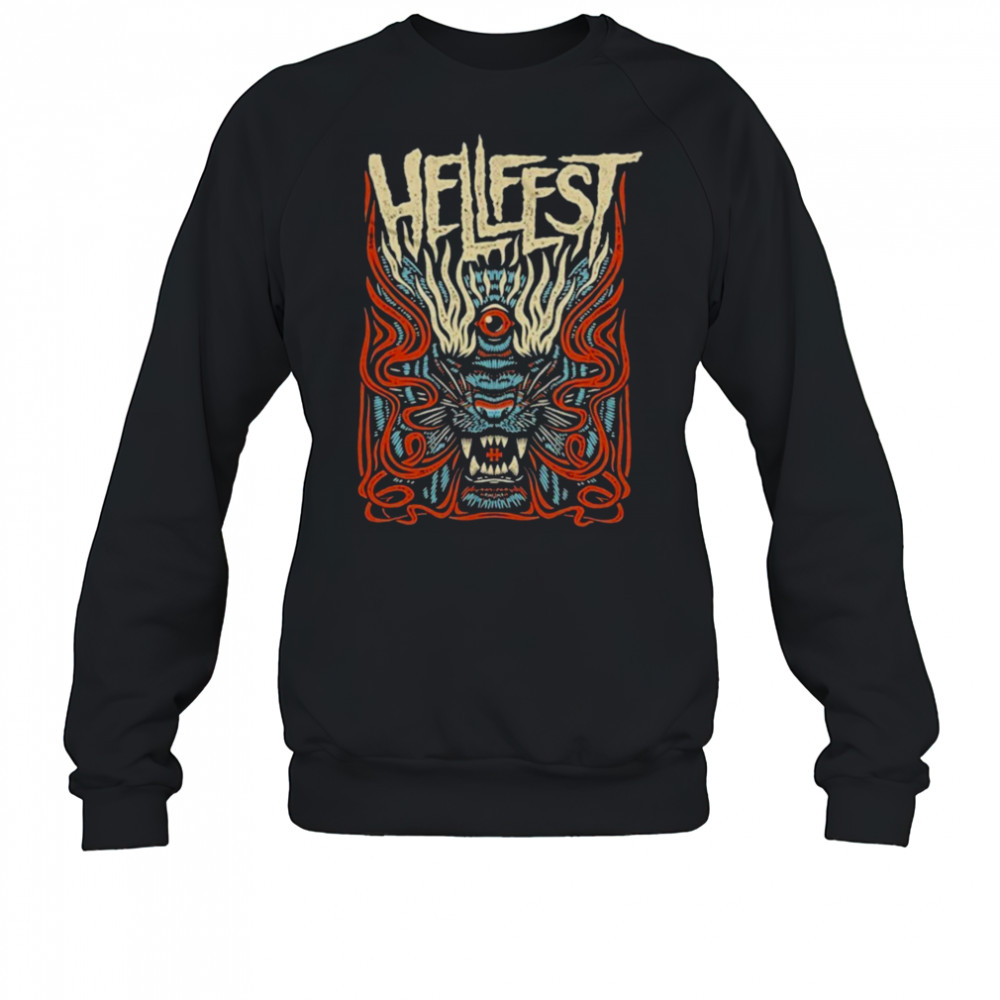 Hellfest Savage Tiger Out Of Bounds On June 19 22 2025 T shirts Hoodie