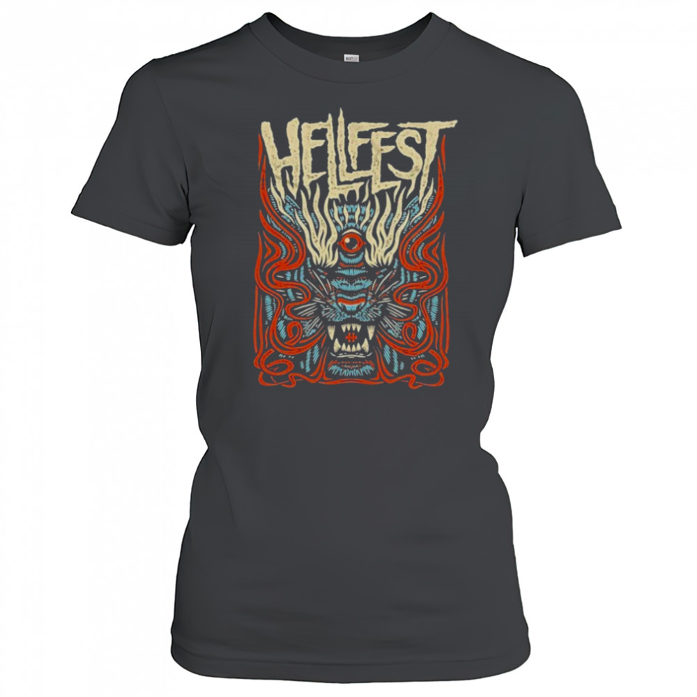 Hellfest Savage Tiger Out Of Bounds On June 19 22 2025 T shirts Women's T-shirt