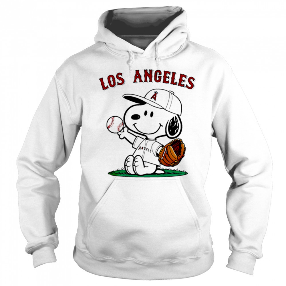 Los Angeles Angels Peanuts Snoopy 2025 shirt Hoodie