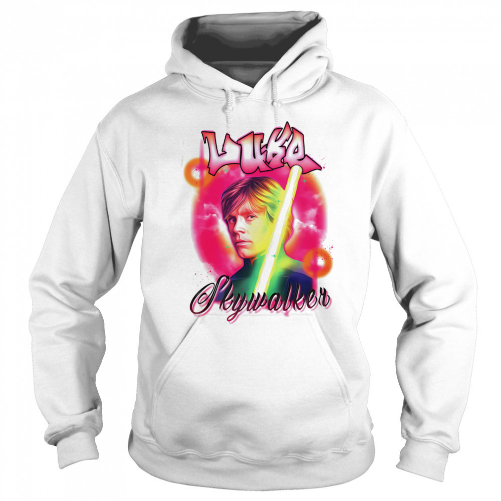 Luke Skywalker colorful shirt Hoodie