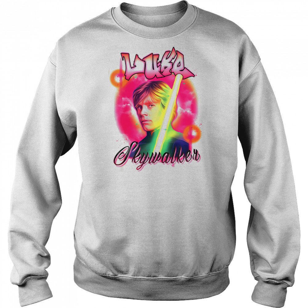 Luke Skywalker colorful shirt Sweatshirt