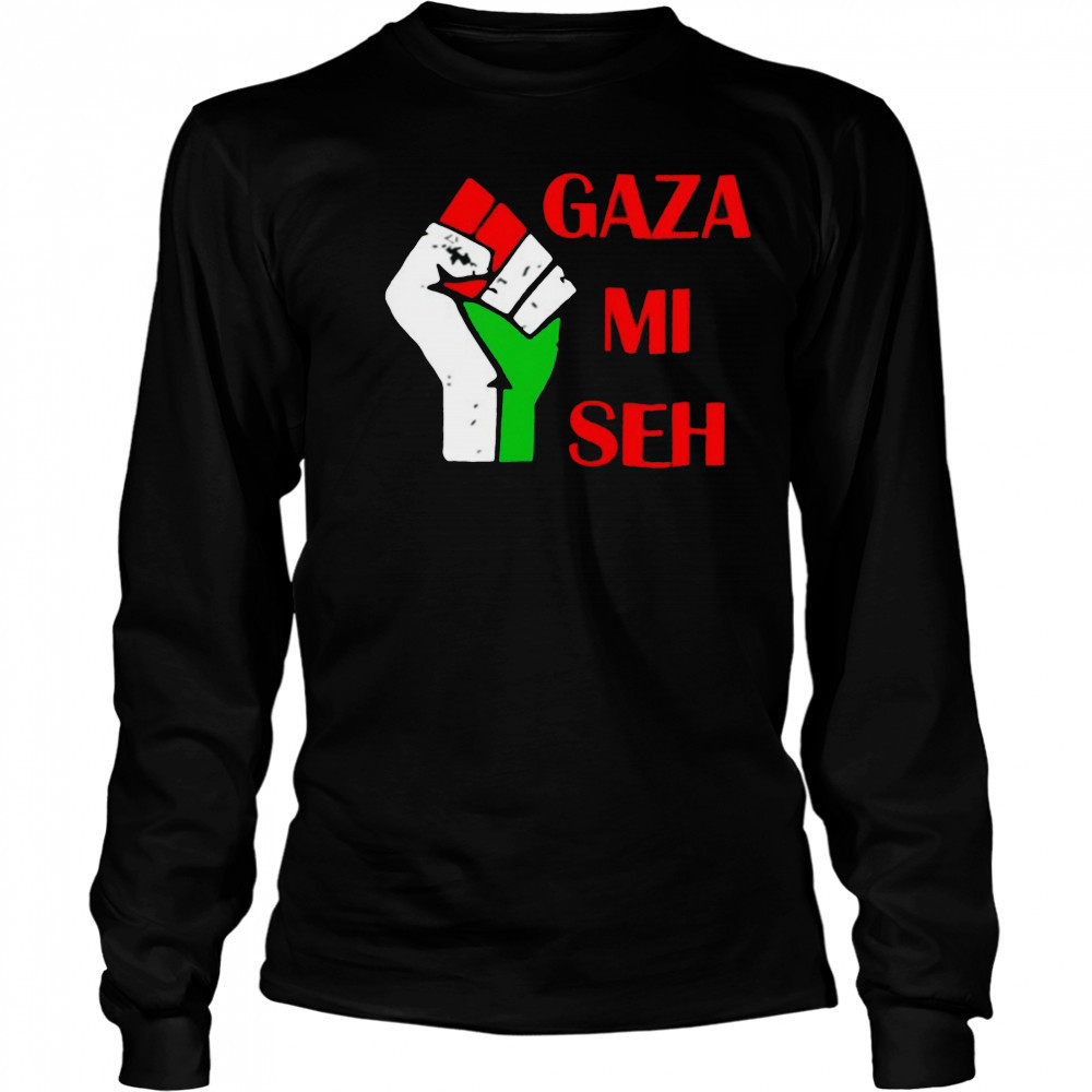 Scam Likely Gaza Mi Seh T shirt Long Sleeved