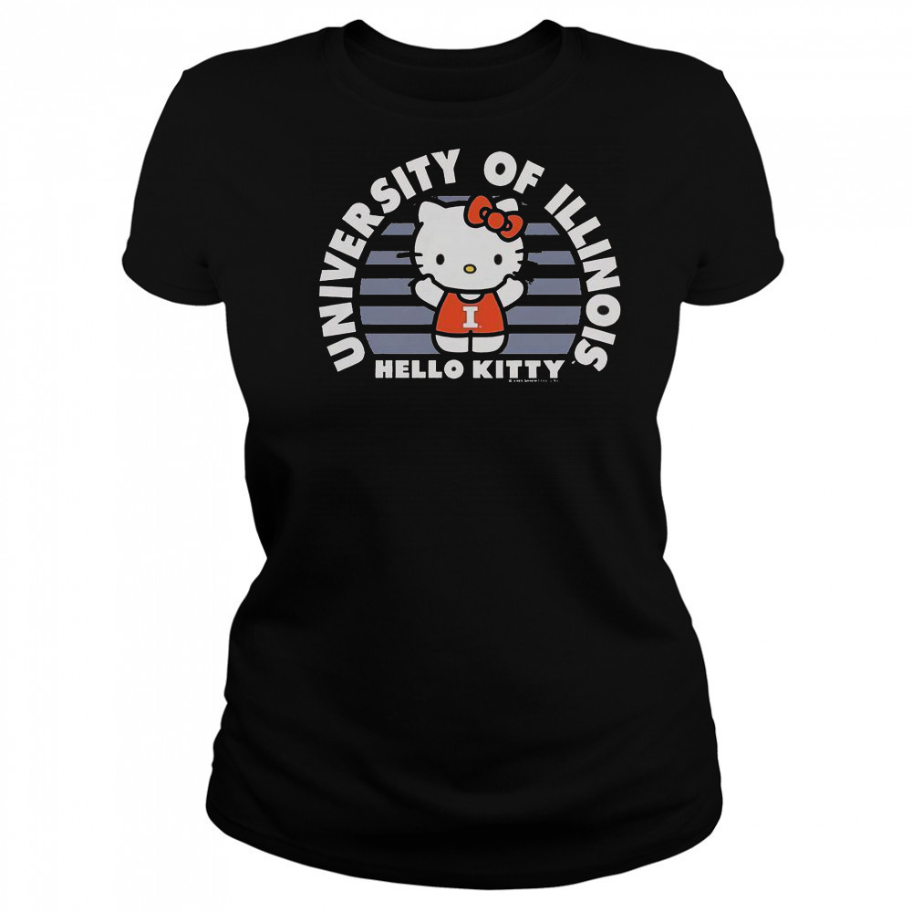 University Of Illini Hello Kitty T-Shirt Women's T-shirt