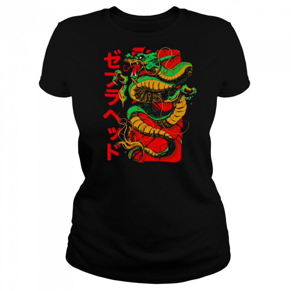 Zebrahead Japanese Dragon T shirts Women's T-shirt