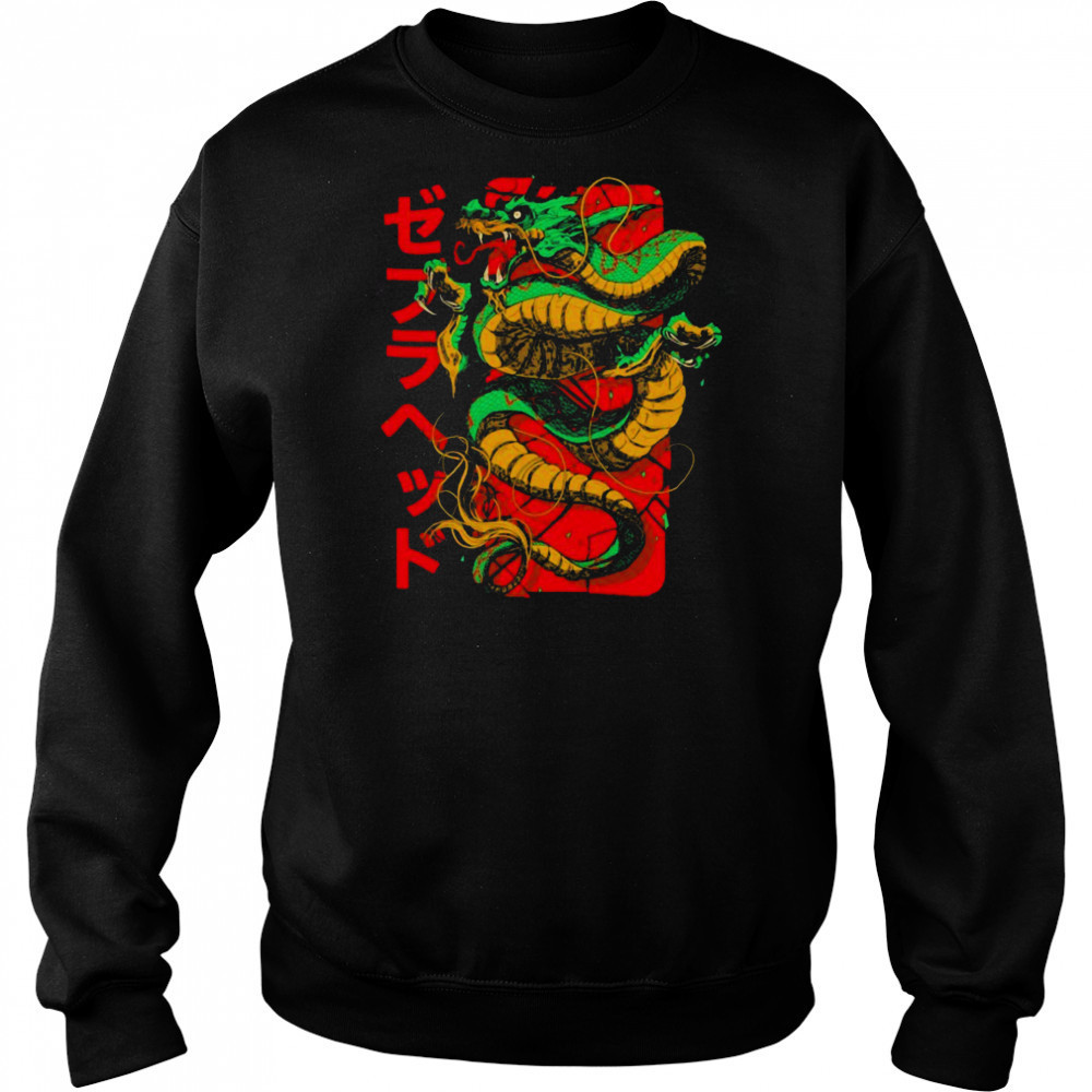 Zebrahead Japanese Dragon T shirts Sweatshirt