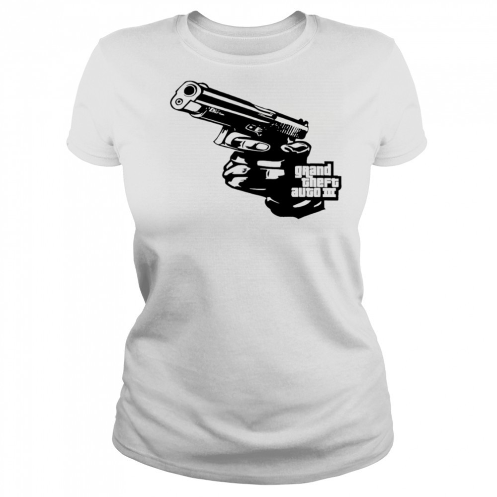 Pistol Grand Theft Auto III shirt Women's T-shirt