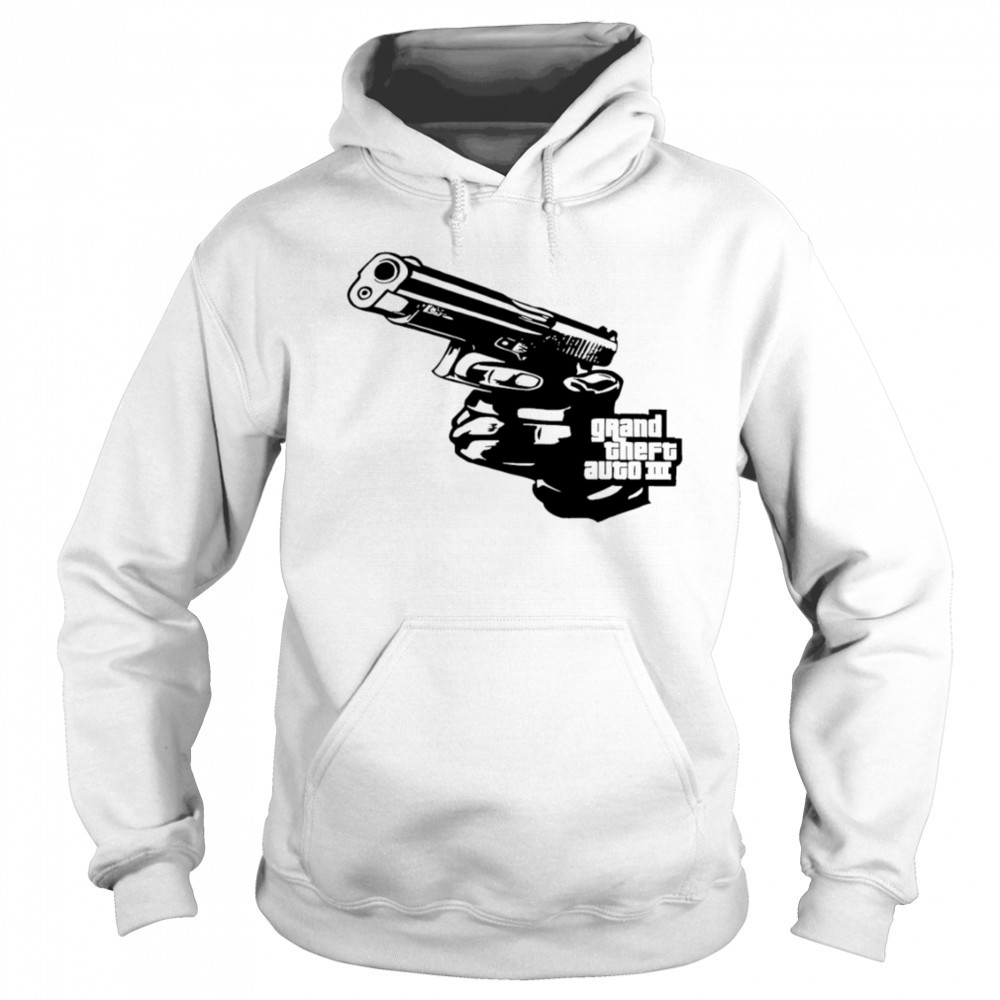 Pistol Grand Theft Auto III shirt Hoodie