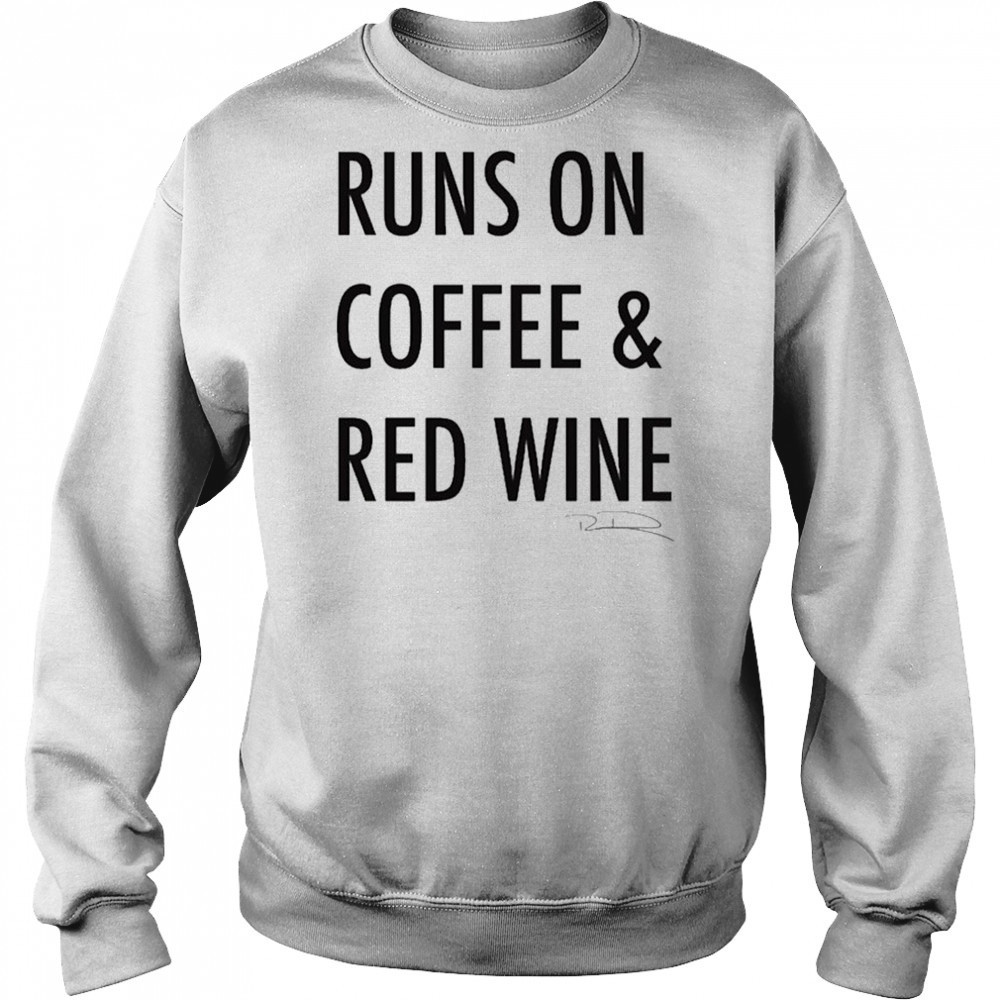 Russell Dickerson Runs On Coffee & Red Wine T-Shirt Sweatshirt