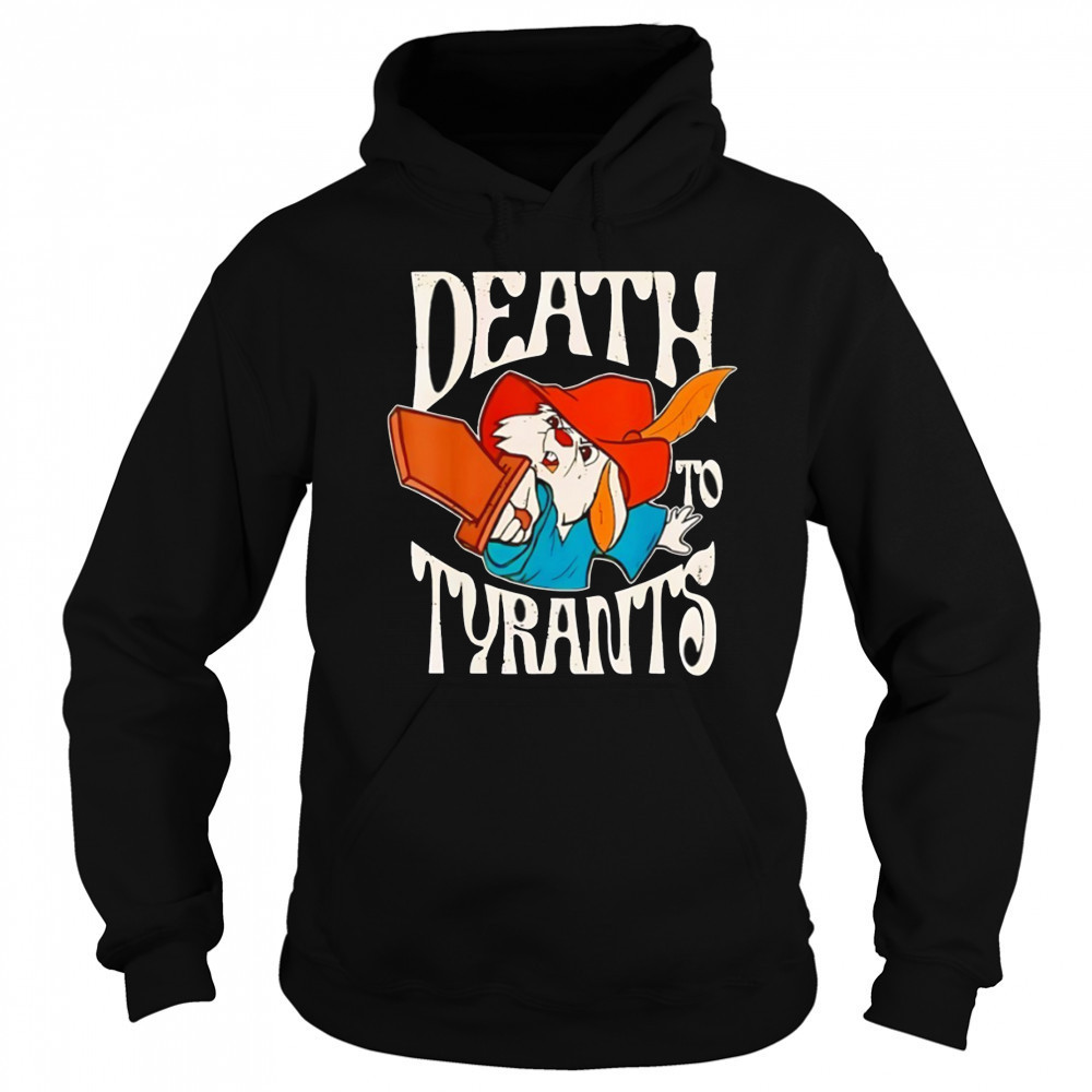 Skippy rabbit death to tyrants shirt Hoodie