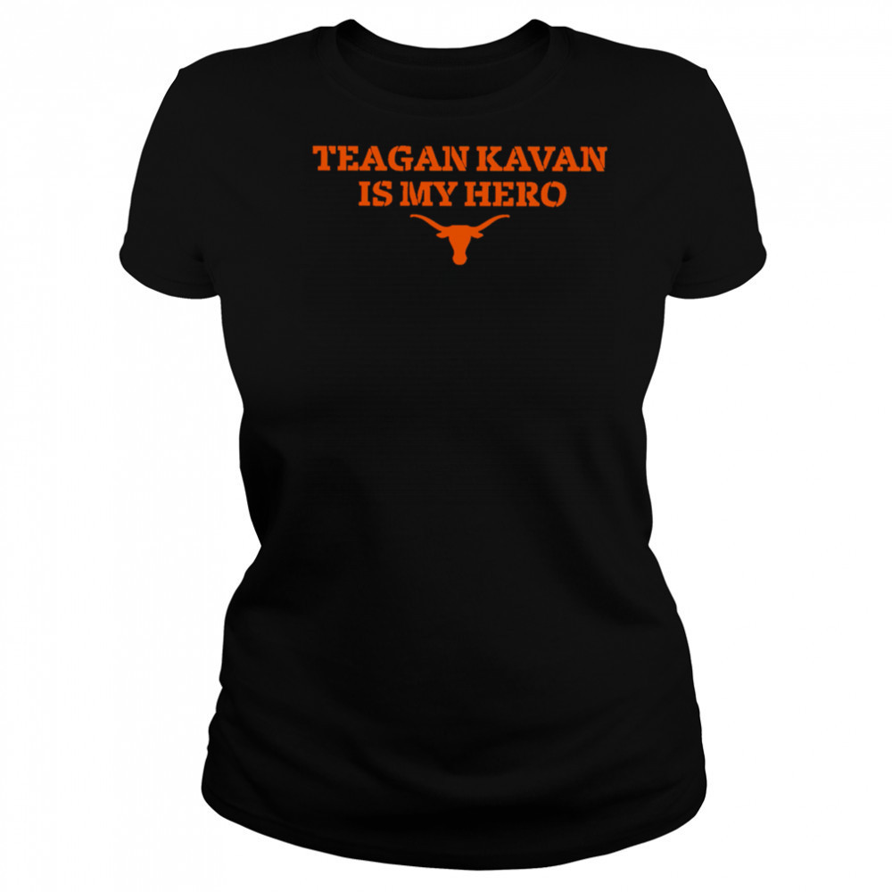 Texas Softball Teagan Kavan is My Hero shirt Women's T-shirt