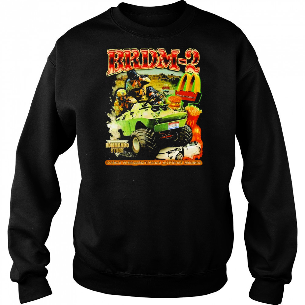 BRDM-2 Monster Truck Kommando T-shirt Sweatshirt