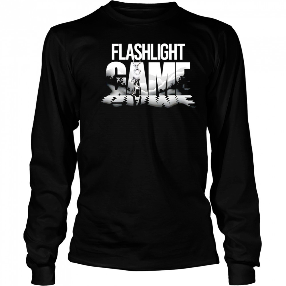 Flashlight Game shirt Long Sleeved