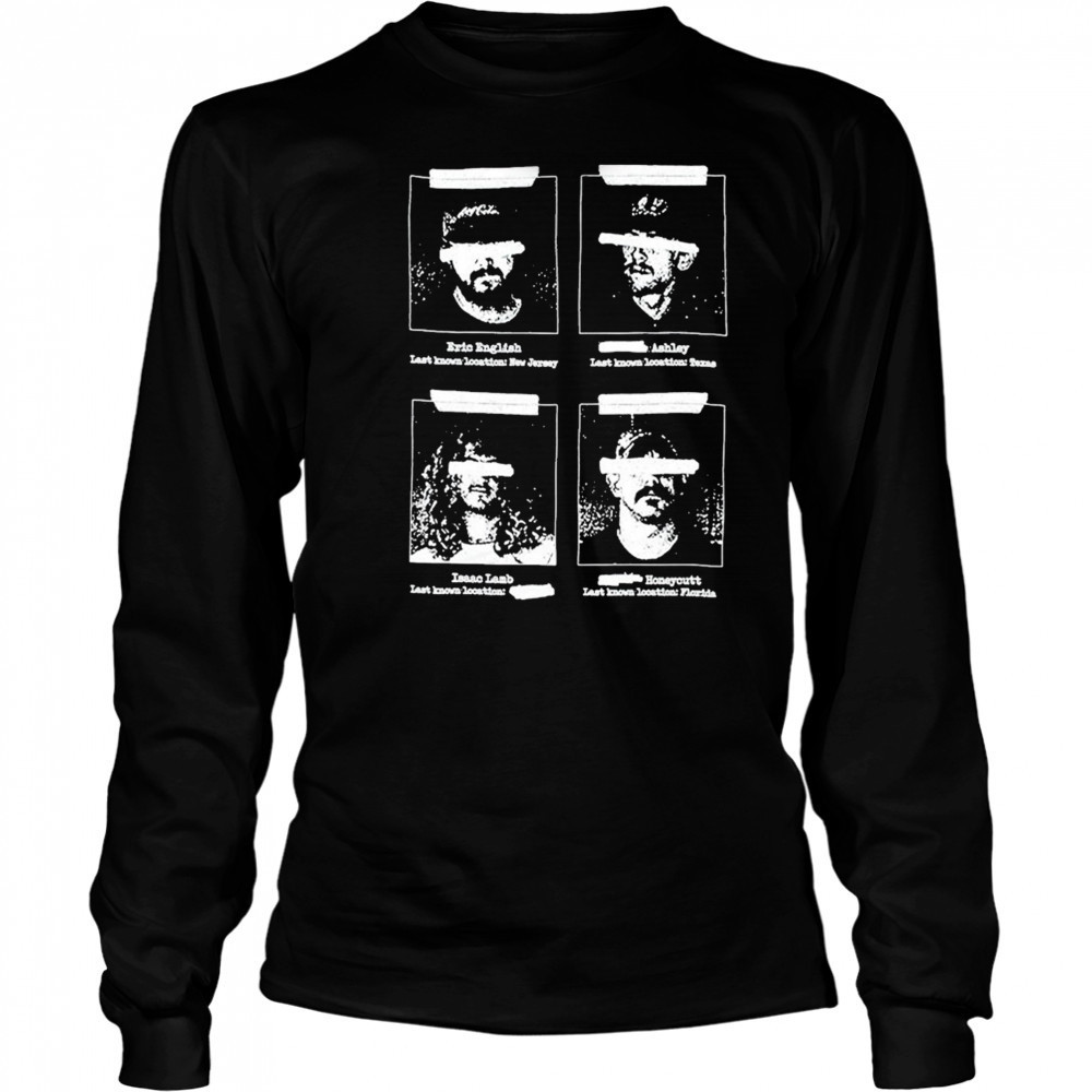 Kublai Khan Tx Mugshots T-shirt Long Sleeved