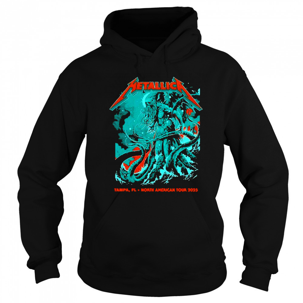 Metallica Tampa FL 2025 Raymond James Stadium M72 North American TourJune 6th 8th shirt Hoodie