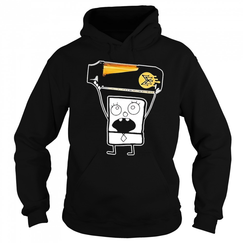 Muha Black Doodlebob shirt Hoodie