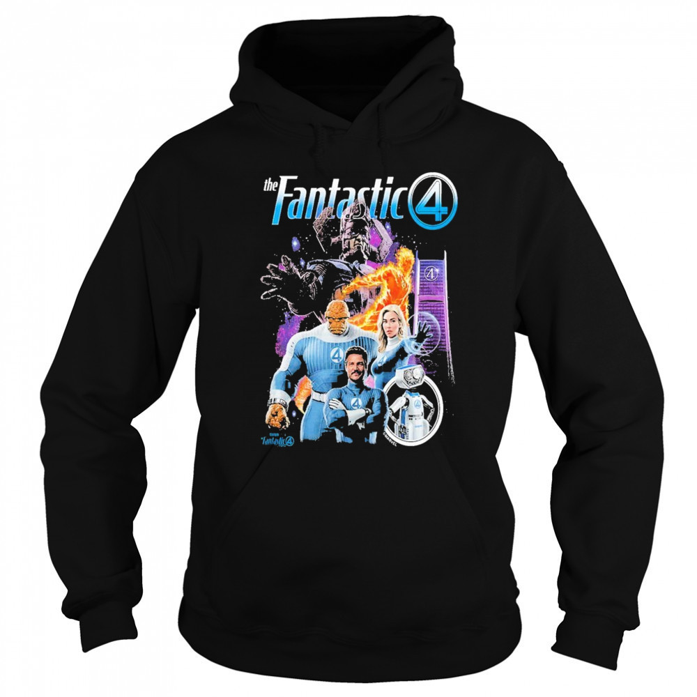 New Promo Art For The Fantastic Four First Steps Marvel Studios July 25 2025 shirt Hoodie
