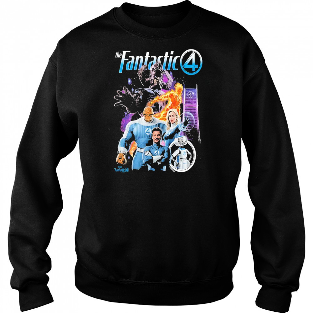 New Promo Art For The Fantastic Four First Steps Marvel Studios July 25 2025 shirt Sweatshirt