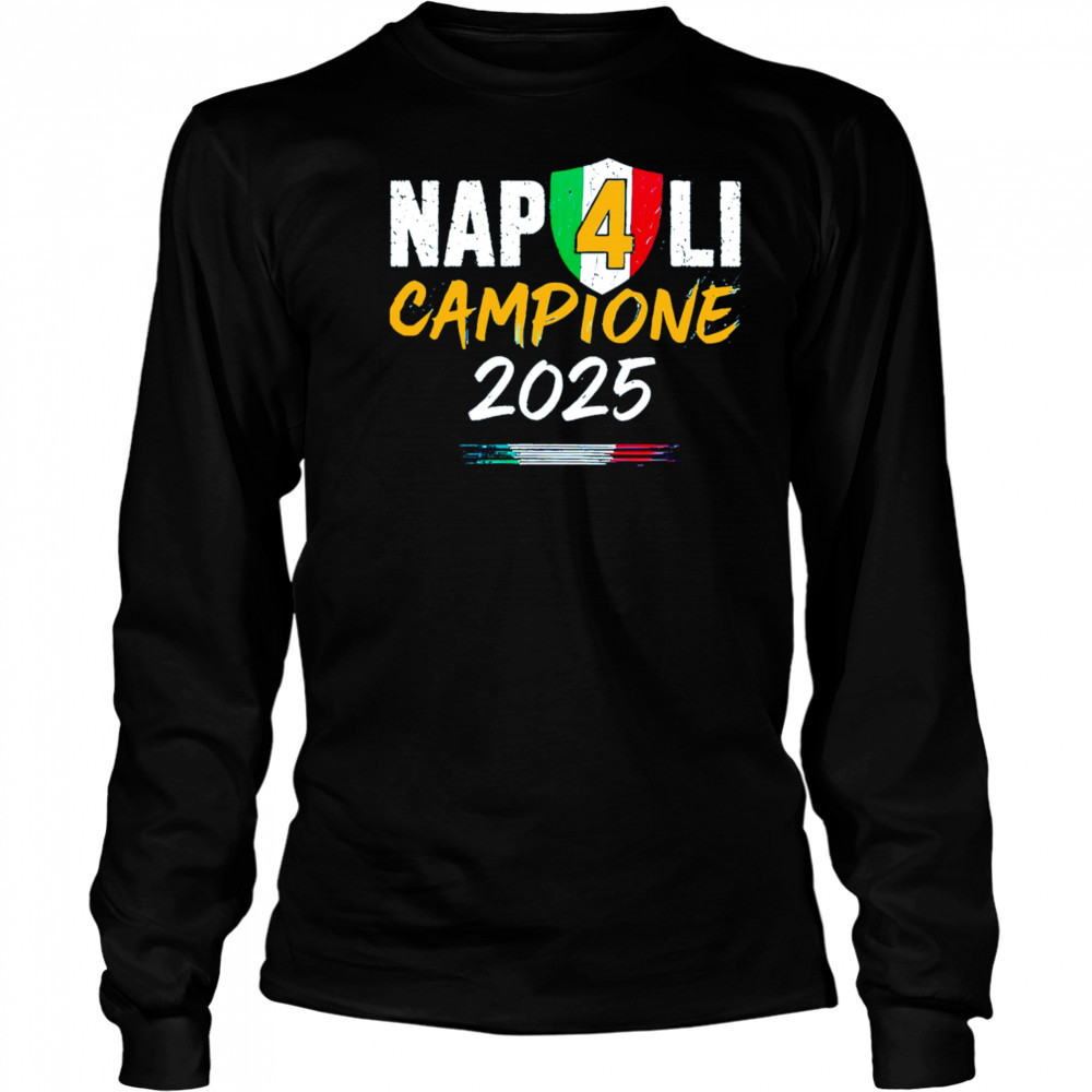 SSC Napoli Campione 2025 shirt Long Sleeved