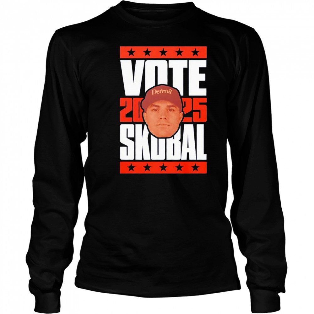 Tarik Skubal 2025 Vote shirt Long Sleeved