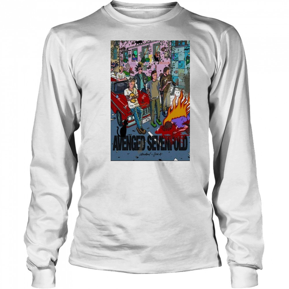 Avenged Sevenfold Life Park 2025 Event Poster shirt Long Sleeved