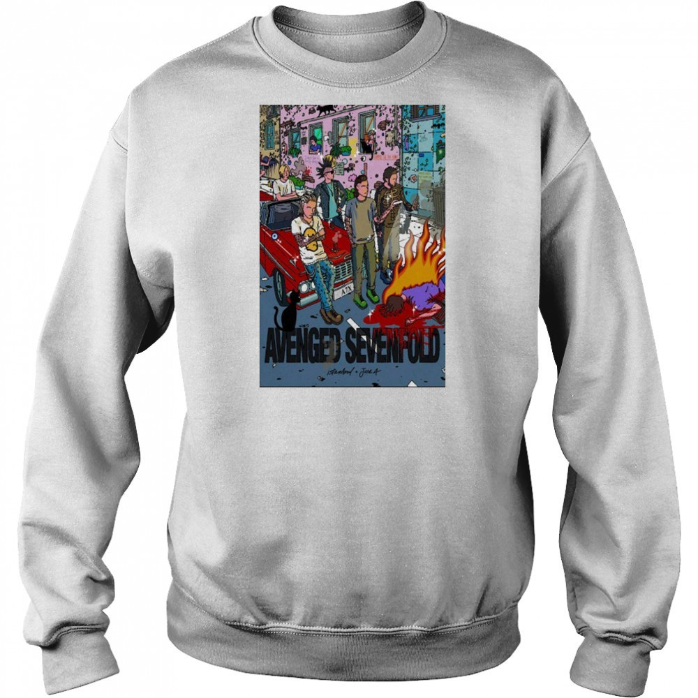 Avenged Sevenfold Life Park 2025 Event Poster shirt Sweatshirt