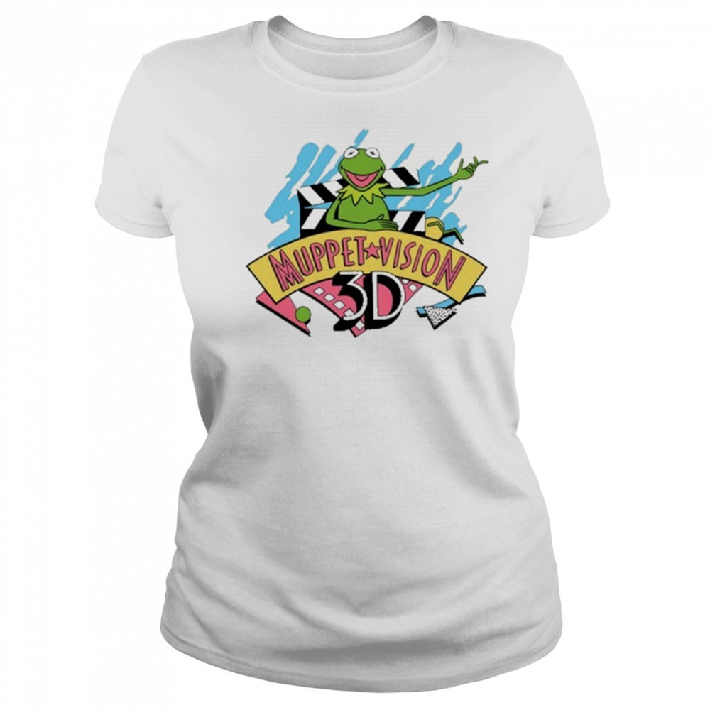 Frog The Kermit Muppet Vision 3D T-shirt Women's T-shirt